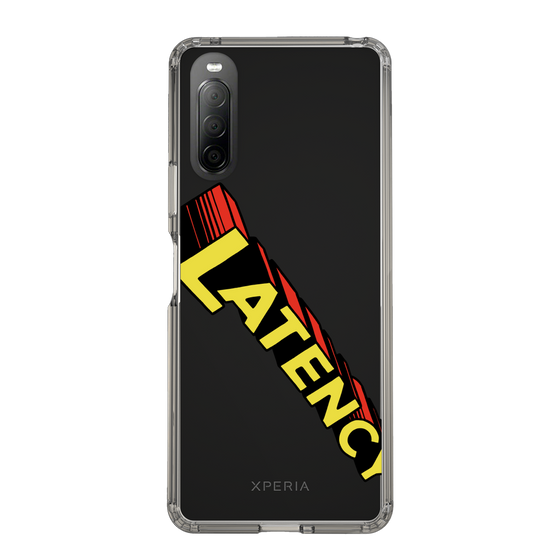 スリムプロテクションケース［ LATENCY - Rock logo - Clear ］