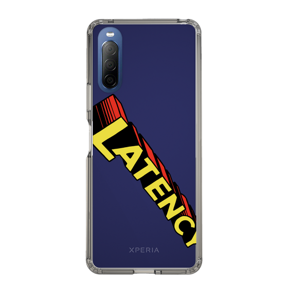 スリムプロテクションケース［ LATENCY - Rock logo - Clear ］