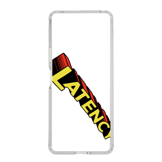 スリムプロテクションケース［ LATENCY - Rock logo - Clear ］