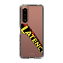 スリムプロテクションケース［ LATENCY - Rock logo - Clear ］