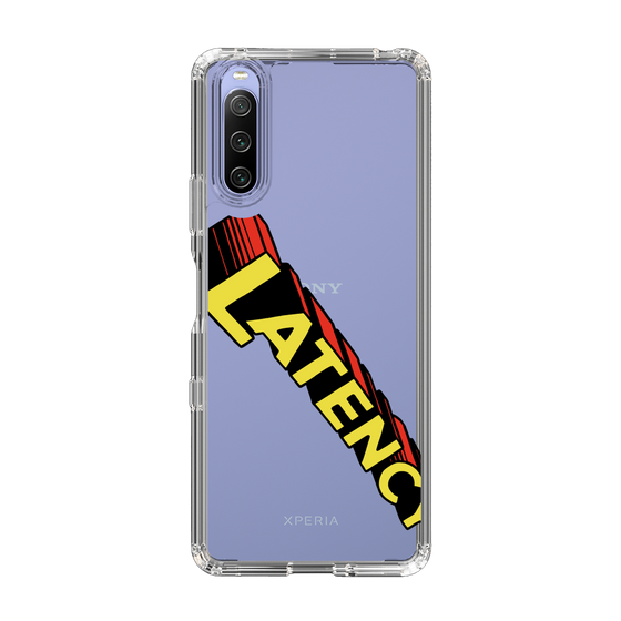 スリムプロテクションケース［ LATENCY - Rock logo - Clear ］