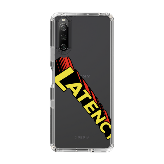 スリムプロテクションケース［ LATENCY - Rock logo - Clear ］