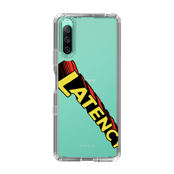 スリムプロテクションケース［ LATENCY - Rock logo - Clear ］