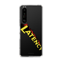 スリムプロテクションケース［ LATENCY - Rock logo - Clear ］