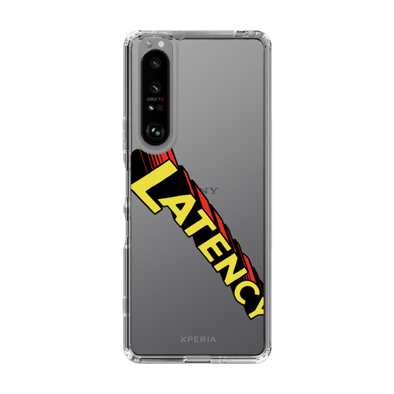 スリムプロテクションケース［ LATENCY - Rock logo - Clear ］
