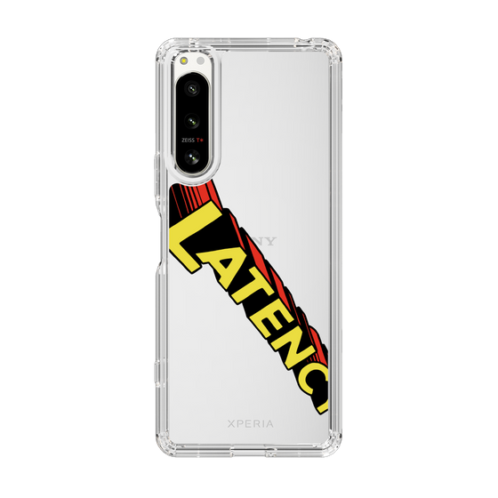 スリムプロテクションケース［ LATENCY - Rock logo - Clear ］