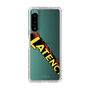 スリムプロテクションケース［ LATENCY - Rock logo - Clear ］