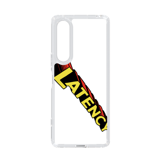 スリムプロテクションケース［ LATENCY - Rock logo - Clear ］