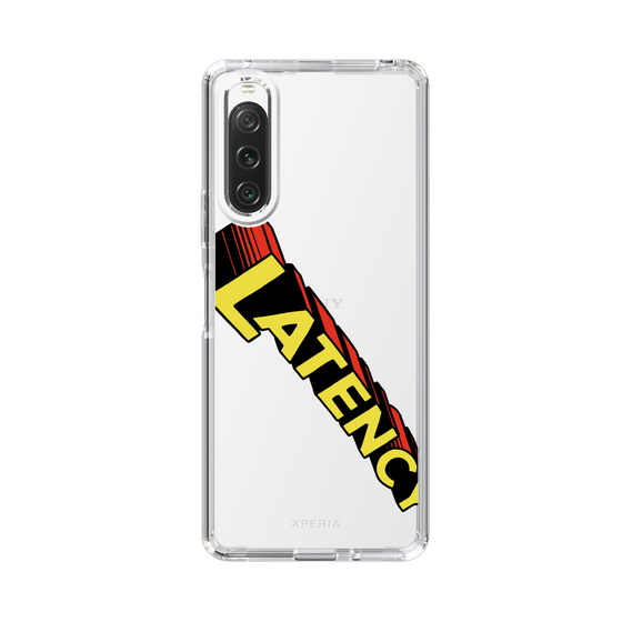スリムプロテクションケース［ LATENCY - Rock logo - Clear ］