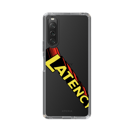 スリムプロテクションケース［ LATENCY - Rock logo - Clear ］