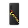 スリムプロテクションケース［ LATENCY - Rock logo - Clear ］
