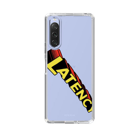 スリムプロテクションケース［ LATENCY - Rock logo - Clear ］