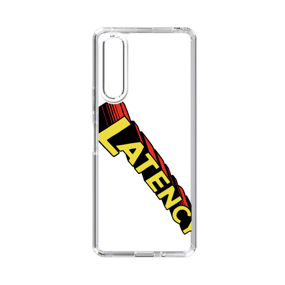 スリムプロテクションケース［ LATENCY - Rock logo - Clear ］