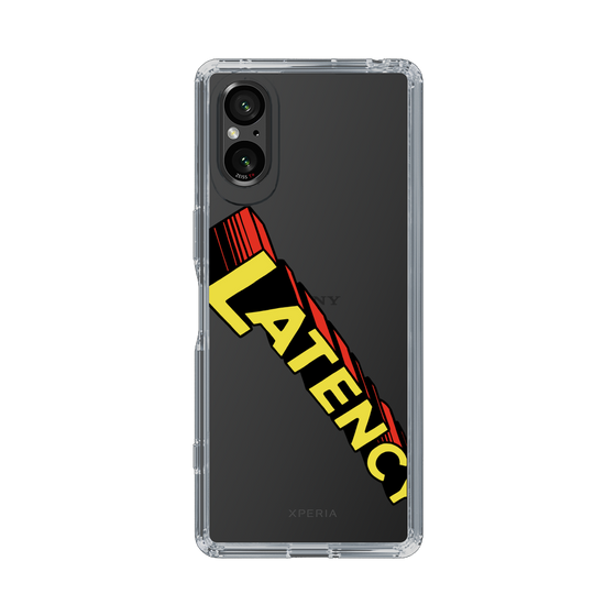 スリムプロテクションケース［ LATENCY - Rock logo - Clear ］