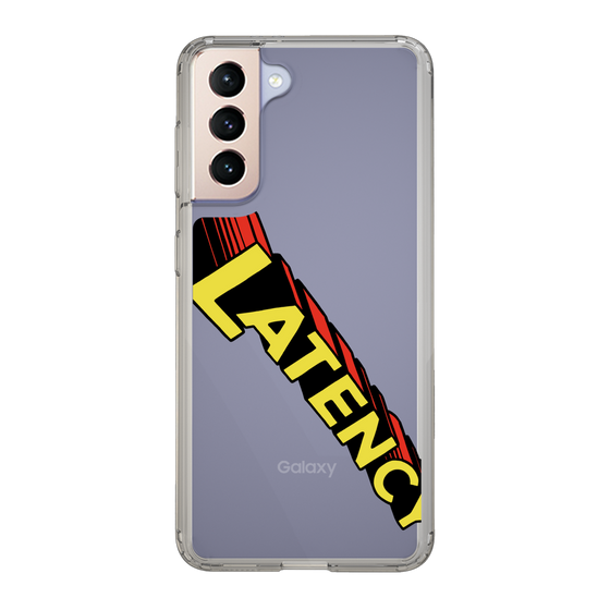 スリムプロテクションケース［ LATENCY - Rock logo - Clear ］