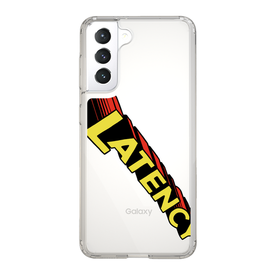 スリムプロテクションケース［ LATENCY - Rock logo - Clear ］