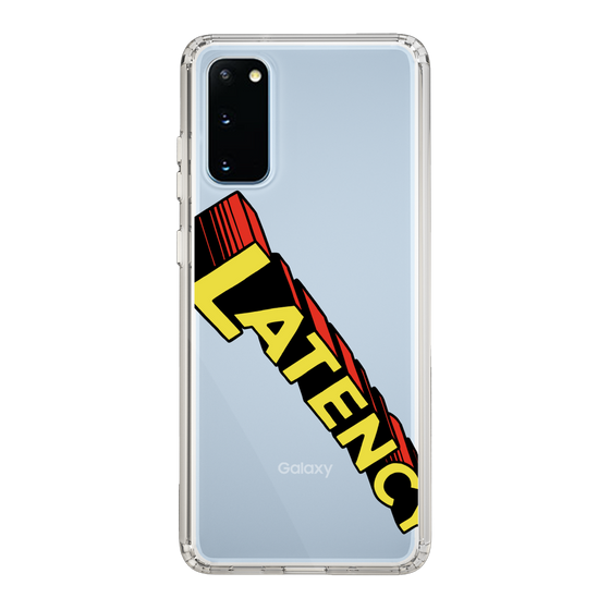 スリムプロテクションケース［ LATENCY - Rock logo - Clear ］