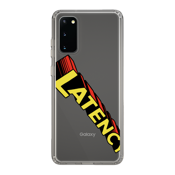 スリムプロテクションケース［ LATENCY - Rock logo - Clear ］