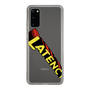 スリムプロテクションケース［ LATENCY - Rock logo - Clear ］