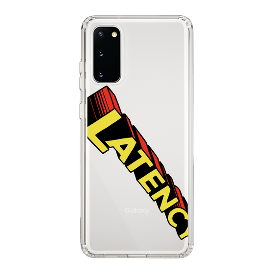 スリムプロテクションケース［ LATENCY - Rock logo - Clear ］