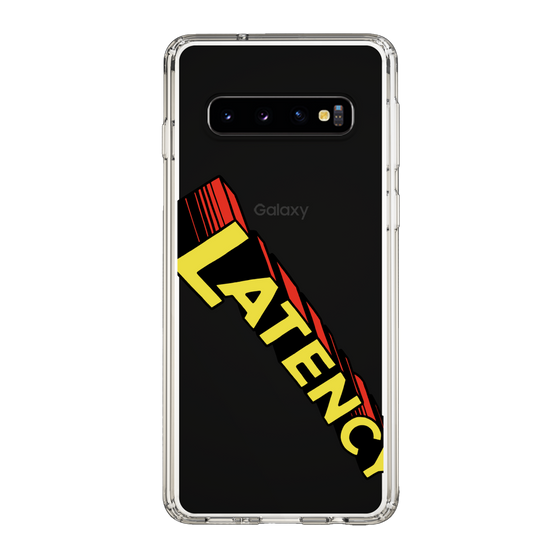 スリムプロテクションケース［ LATENCY - Rock logo - Clear ］
