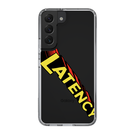 スリムプロテクションケース［ LATENCY - Rock logo - Clear ］