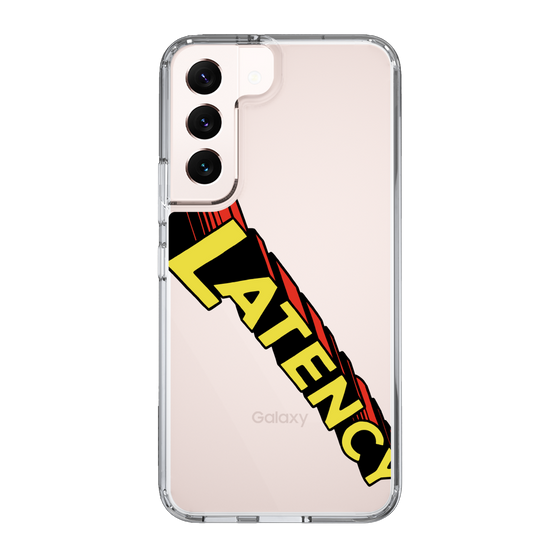 スリムプロテクションケース［ LATENCY - Rock logo - Clear ］