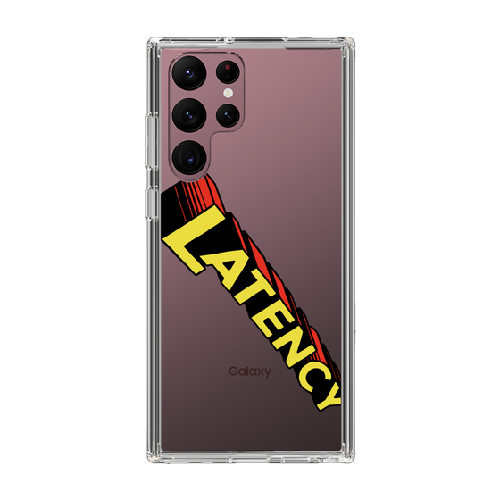 スリムプロテクションケース［ LATENCY - Rock logo - Clear ］