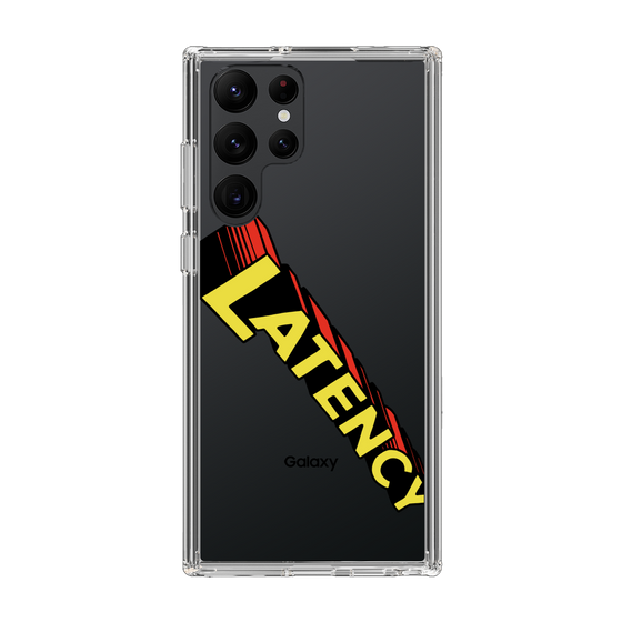 スリムプロテクションケース［ LATENCY - Rock logo - Clear ］