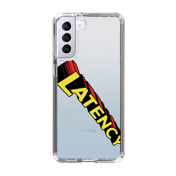 スリムプロテクションケース［ LATENCY - Rock logo - Clear ］