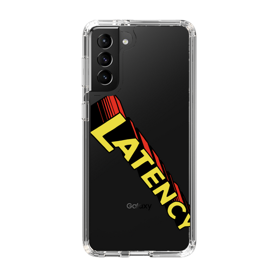 スリムプロテクションケース［ LATENCY - Rock logo - Clear ］