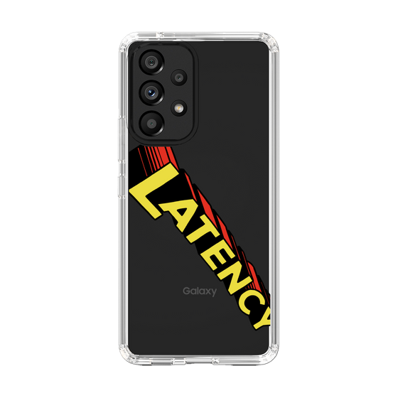 スリムプロテクションケース［ LATENCY - Rock logo - Clear ］