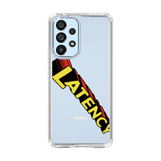 スリムプロテクションケース［ LATENCY - Rock logo - Clear ］