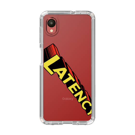 スリムプロテクションケース［ LATENCY - Rock logo - Clear ］