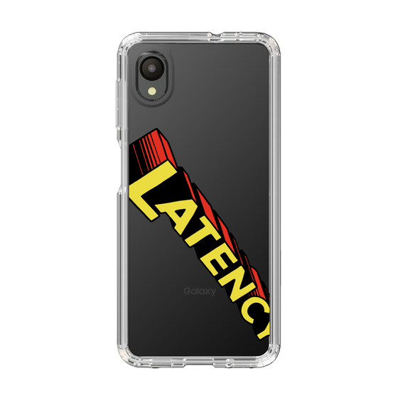 スリムプロテクションケース［ LATENCY - Rock logo - Clear ］