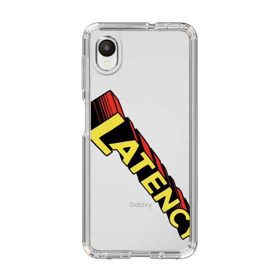 スリムプロテクションケース［ LATENCY - Rock logo - Clear ］