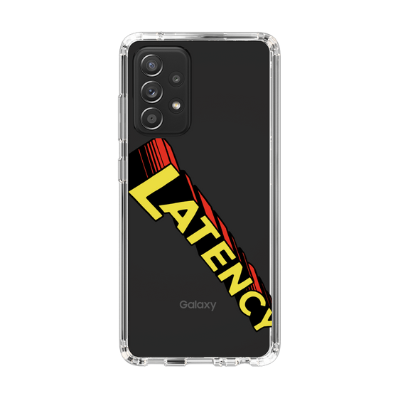 スリムプロテクションケース［ LATENCY - Rock logo - Clear ］