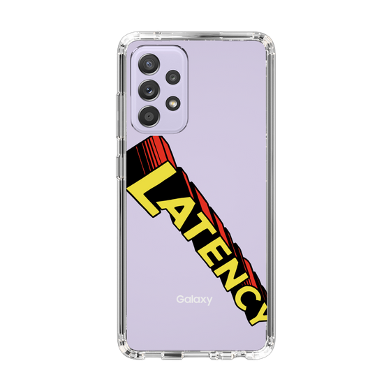 スリムプロテクションケース［ LATENCY - Rock logo - Clear ］