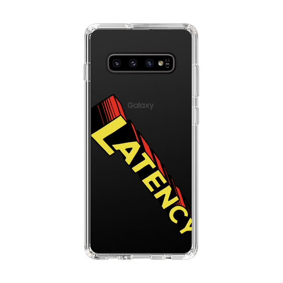スリムプロテクションケース［ LATENCY - Rock logo - Clear ］