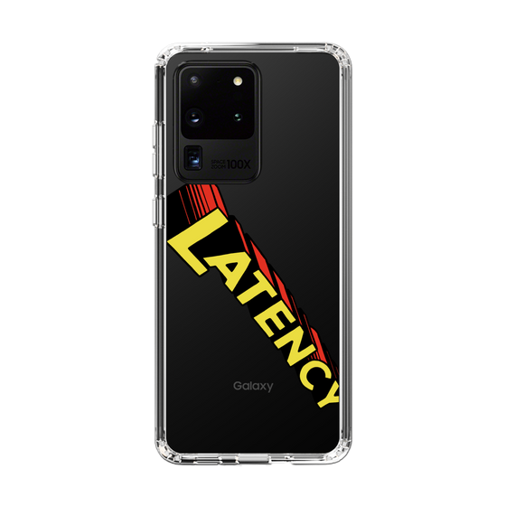 スリムプロテクションケース［ LATENCY - Rock logo - Clear ］