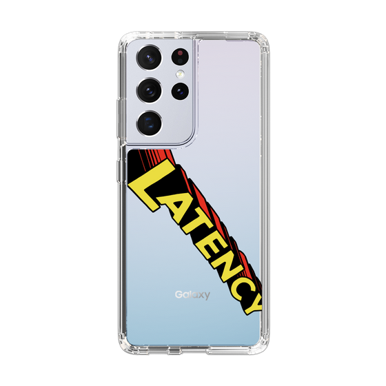 スリムプロテクションケース［ LATENCY - Rock logo - Clear ］