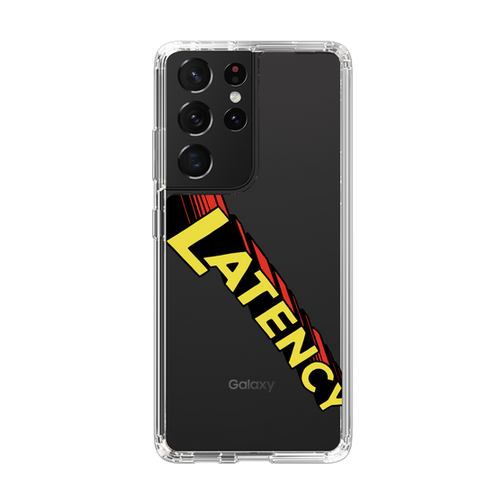 スリムプロテクションケース［ LATENCY - Rock logo - Clear ］