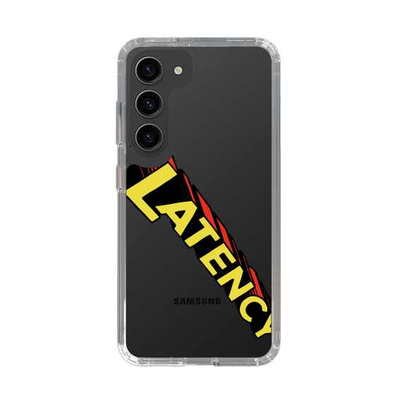 スリムプロテクションケース［ LATENCY - Rock logo - Clear ］