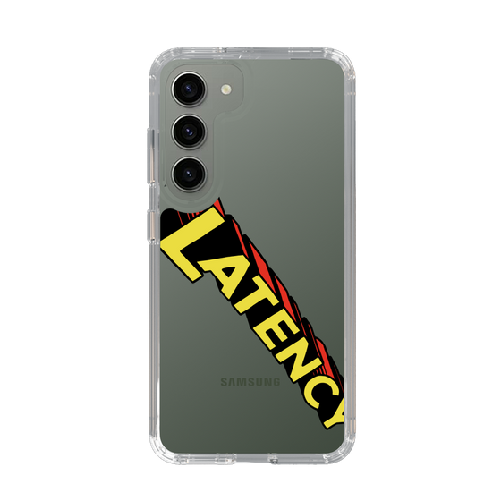 スリムプロテクションケース［ LATENCY - Rock logo - Clear ］