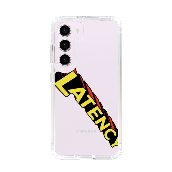 スリムプロテクションケース［ LATENCY - Rock logo - Clear ］