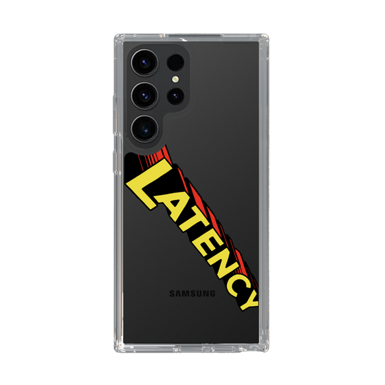 スリムプロテクションケース［ LATENCY - Rock logo - Clear ］