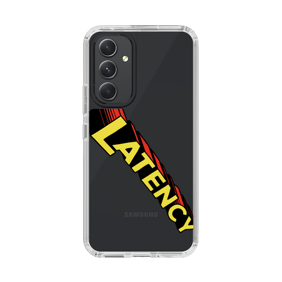 スリムプロテクションケース［ LATENCY - Rock logo - Clear ］