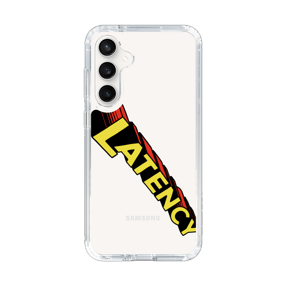 スリムプロテクションケース［ LATENCY - Rock logo - Clear ］