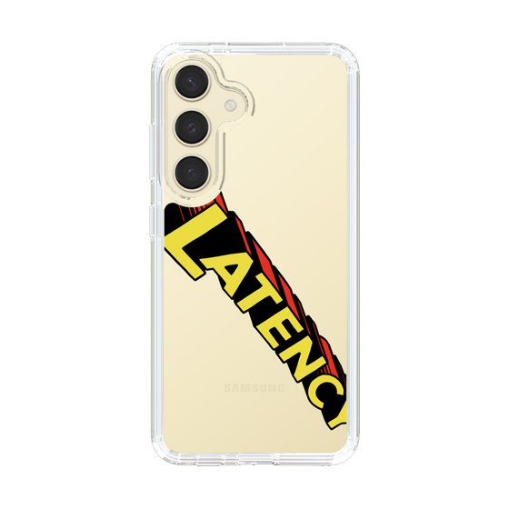 スリムプロテクションケース［ LATENCY - Rock logo - Clear ］