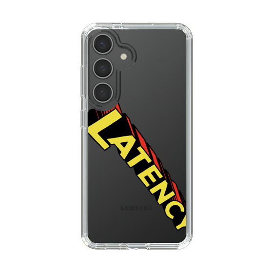 スリムプロテクションケース［ LATENCY - Rock logo - Clear ］